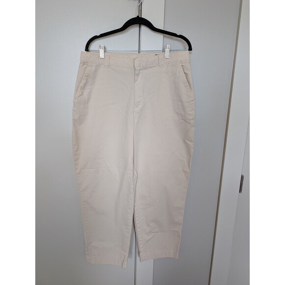 GAP Pants - Gap Straight Up Khaki Pants Cream sz 12